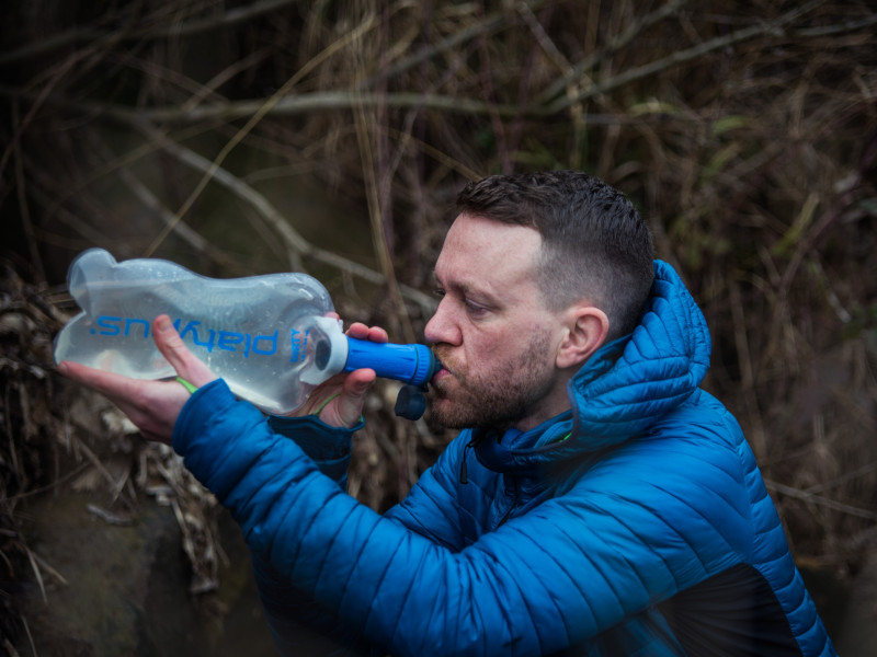 Drink a litre of water 