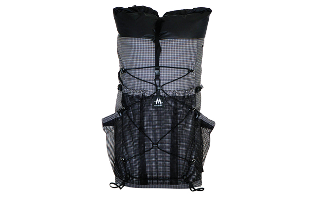 black and grey Mountain Laurel Designs Exodus Light Suspension Upgrade Backpack