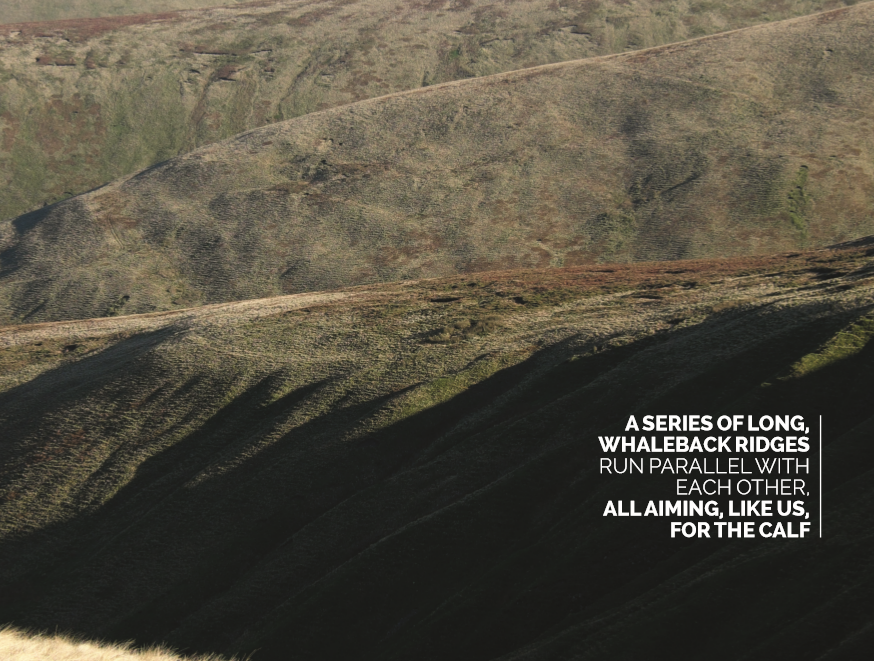 The Howgills’ long, parallel whaleback ridges 