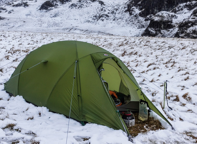 winter camping