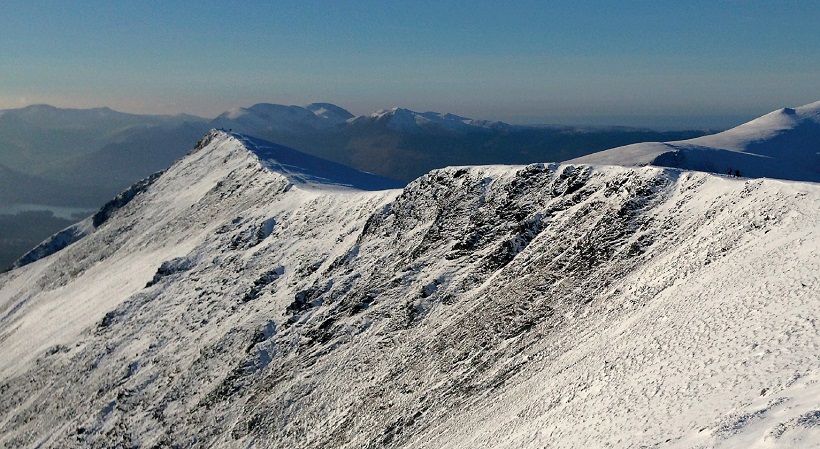 Towards Derwent Water from the summit of Blencathra