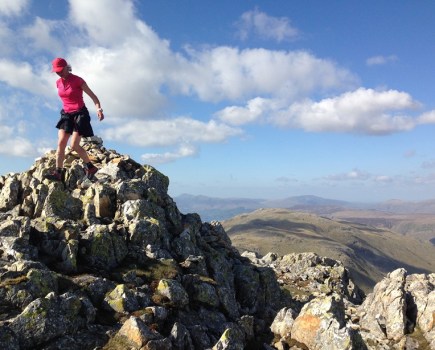 Nicky Spinks on Esk Pike