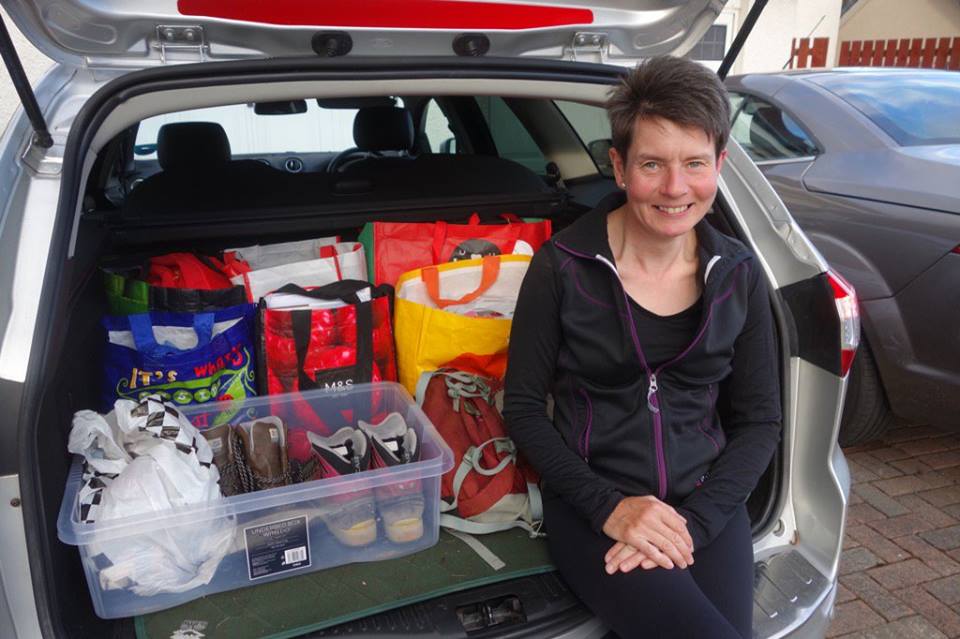 Hazel Strachan Scottish Mountain Rescue start of journey