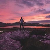 Torridon Sunset by Coran Gleed