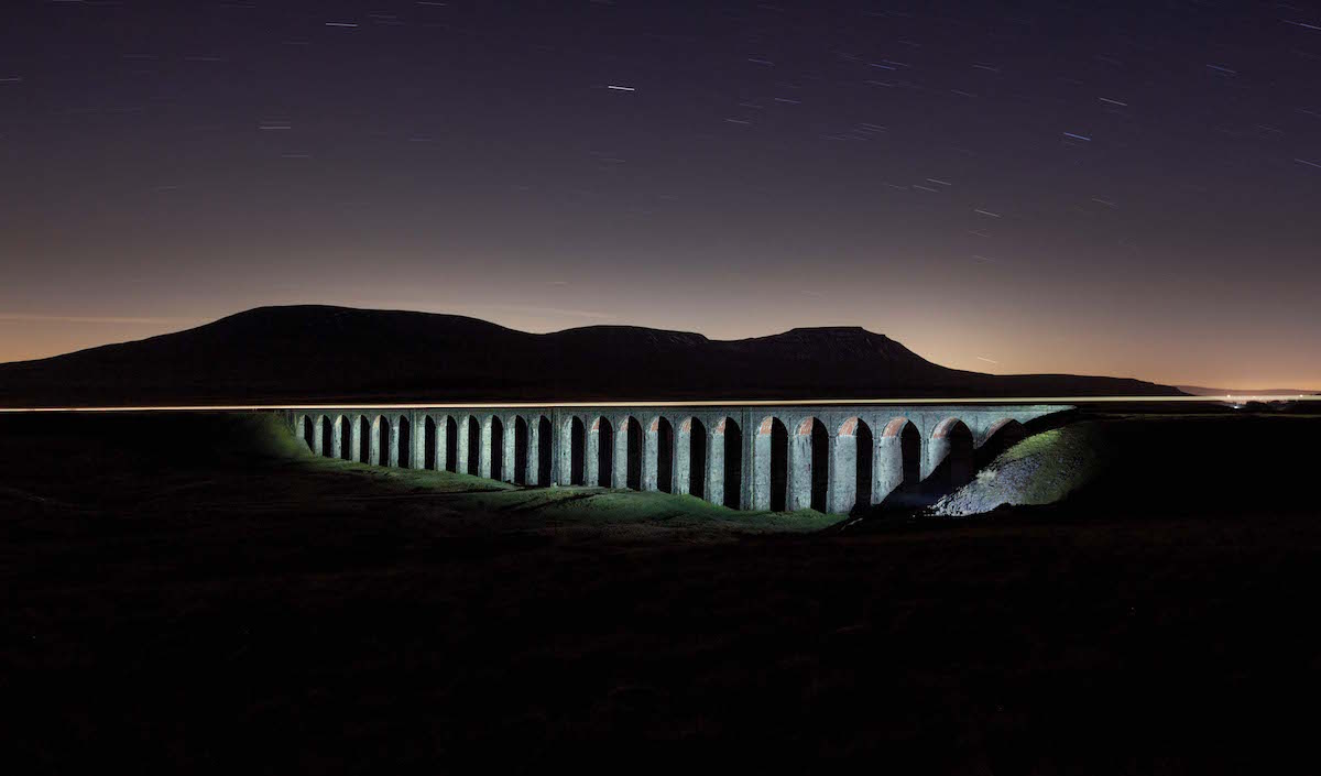 Robert France, Painted with Light, Ribblehead Viaduct, North Yorkshire, England, Landscape Photographer of the Year 2017