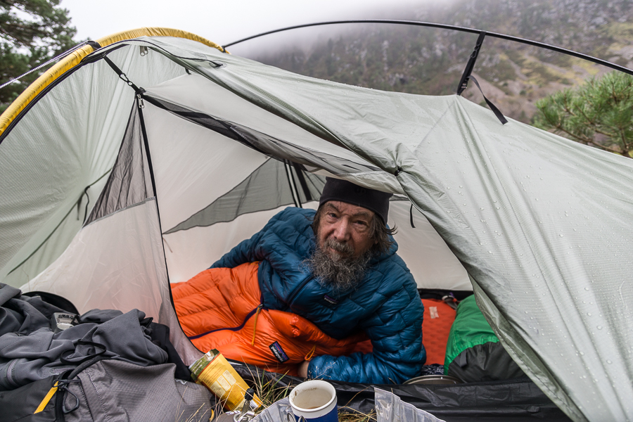 Tarptent ultralight interior shot