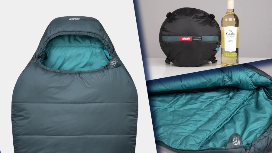 best three-season sleeping bags: Alpkit Cloud Peak 300