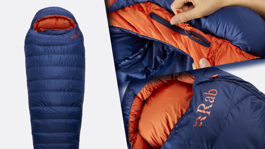 best three-season sleeping bags: Rab women's Ascent 700