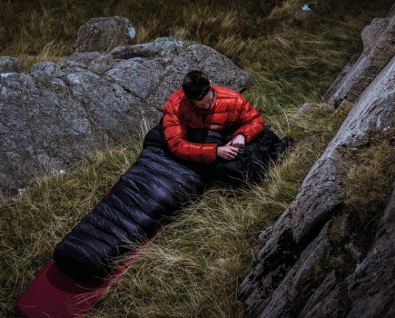 Waterproof jacket sleeping bag