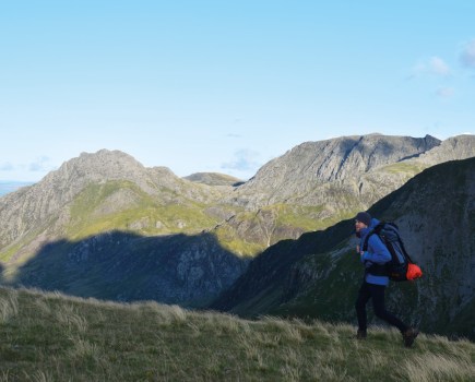 Backpacking in the Glyders