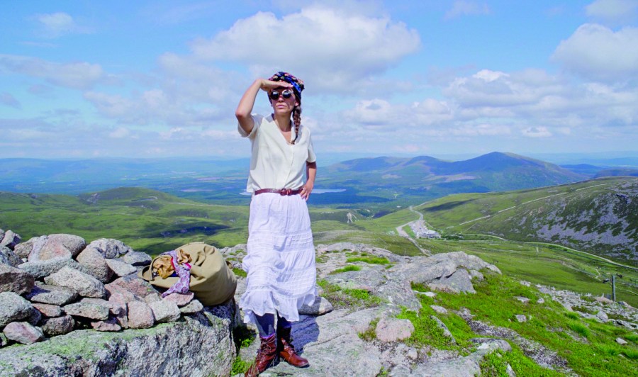 Elise Wortley in Cairngormes National Park credit Emily Almond Barr