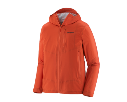 Orange patagonia storm 10 jacket