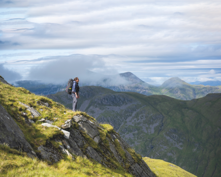 James Roddie and his partner discover one of Britain's greatest Autumn pub walks across Knoydart.