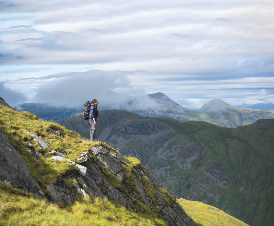 James Roddie and his partner discover one of Britain's greatest Autumn pub walks across Knoydart.