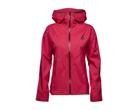 Black Diamond Red Stormline stretch lightweight jacket