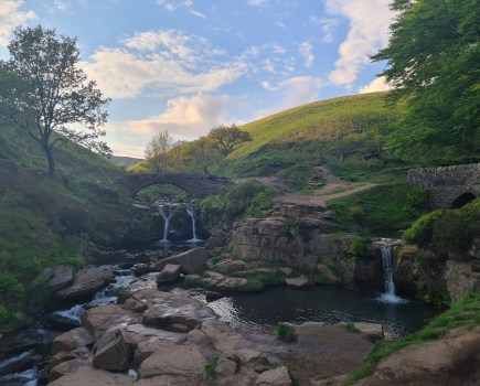 Hiking Three Shires Head, one of the best family walks in the Peak District