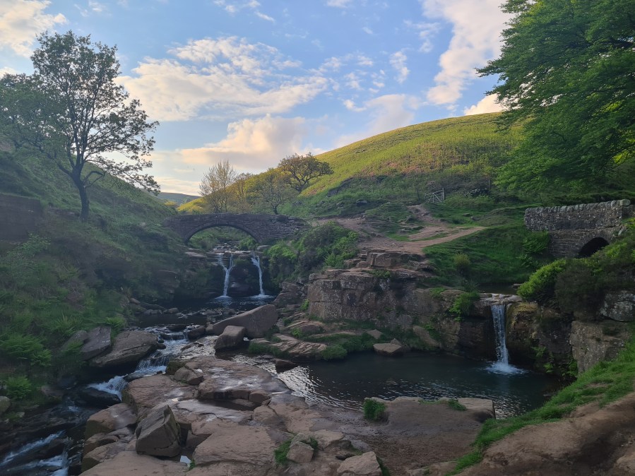 Hiking Three Shires Head, one of the best family walks in the Peak District