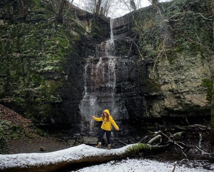 Little Waterfall Swallet is one of the best waterfall walks in the Peak District