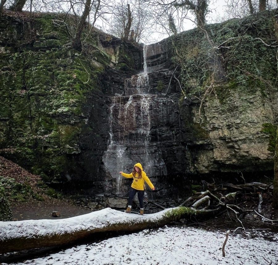 Little Waterfall Swallet is one of the best waterfall walks in the Peak District