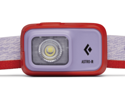 Close up of the Astro R head torch