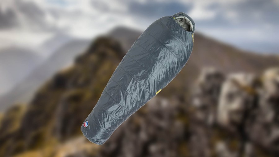 best budget sleeping bags Big Agnes Anthracite
