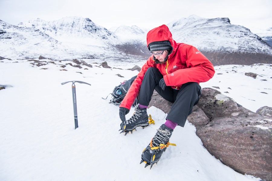 Winter Skills: walking in crampons