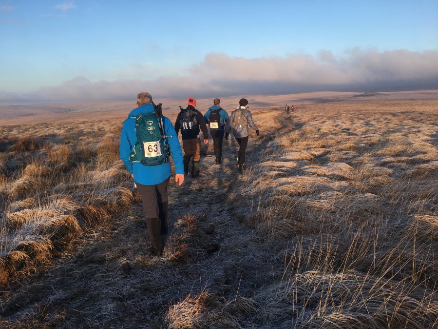 A frosty morning by Red Lake on the Dartmoor Winter Traverse. Credit: Justin Nicholas