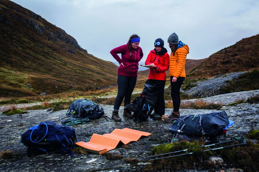 Backpacking in the Grey Corries