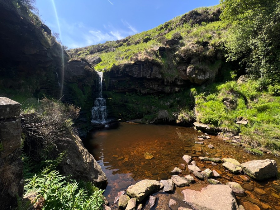 Wessenden Head waterfall