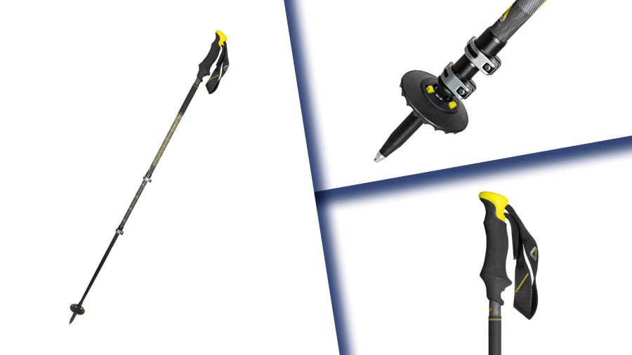 best trekking poles: Salewa Carbonium Ascent Poles