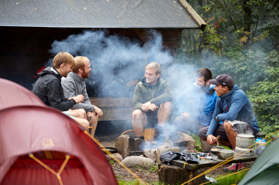 how to clean a tent of campfire smoke_Nordisk