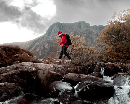 Damon Cole doing Christmas right in Snowdonia Eryri last year.