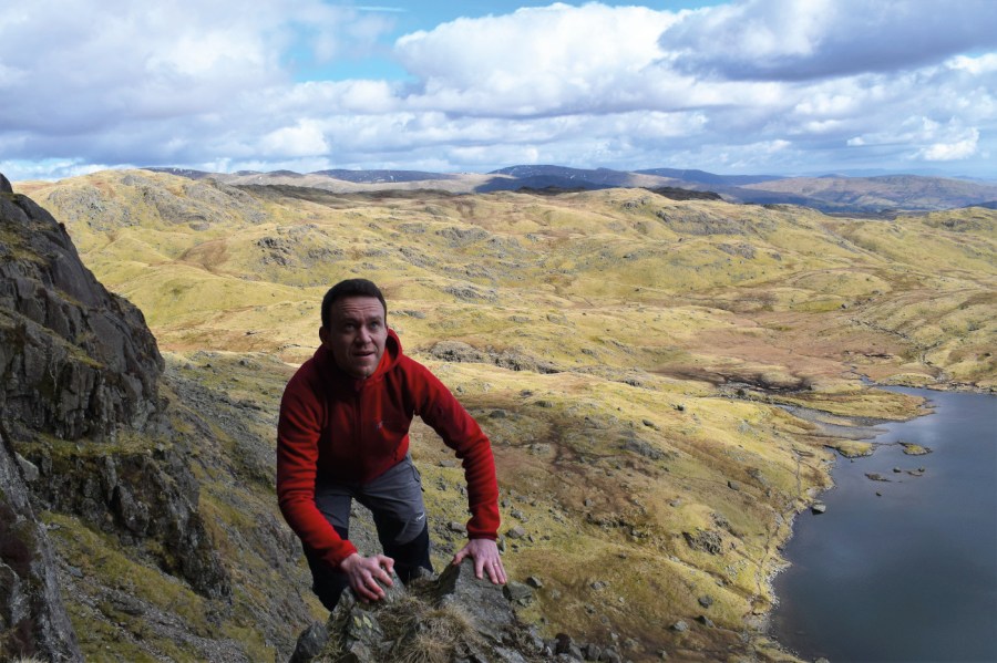 Scrambling up Jack's Rake - Best scrambling routes