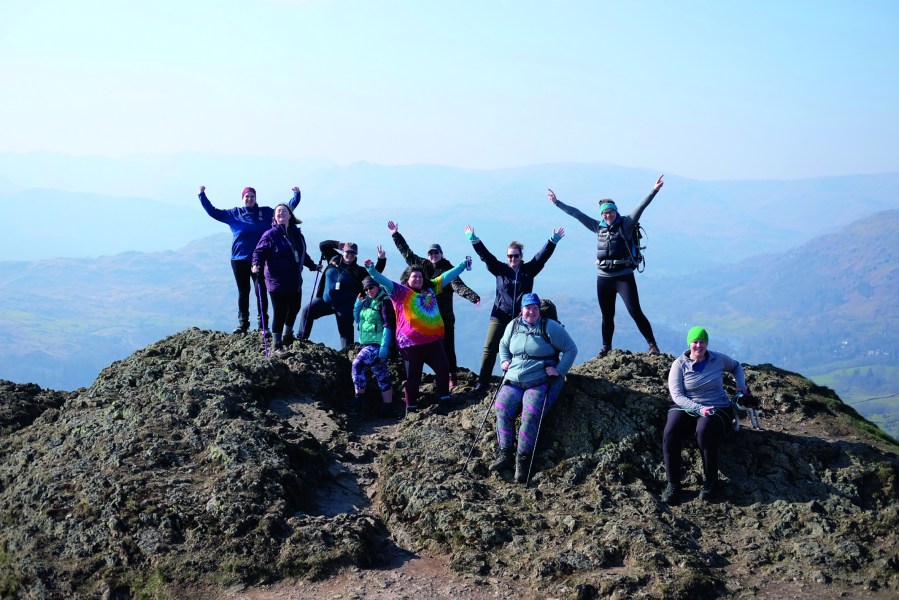 Plus-size women on a hiking and navigation course organised by Steph Wetherell_1 (1)