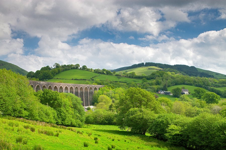 Cynghordy on the Heart of Wales Line.