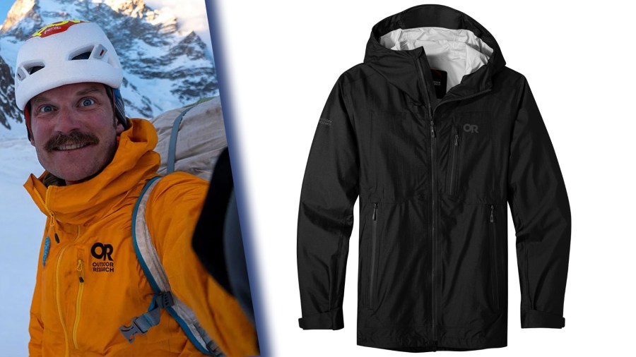 best waterproof jackets: Outdoor Research Helium Ascentshell