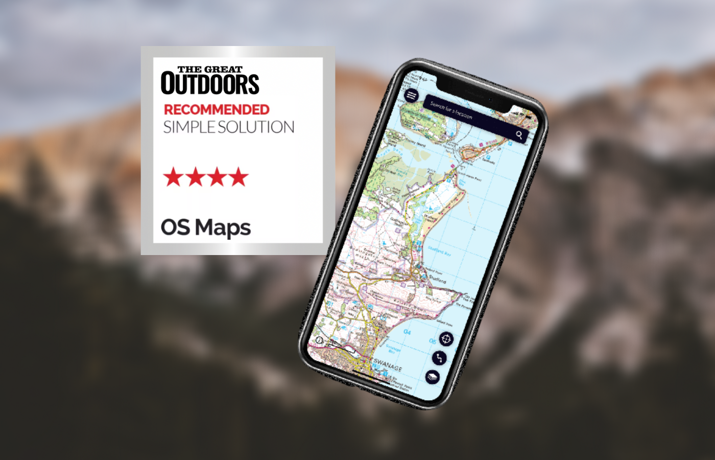 OS MAPS Hiking App
