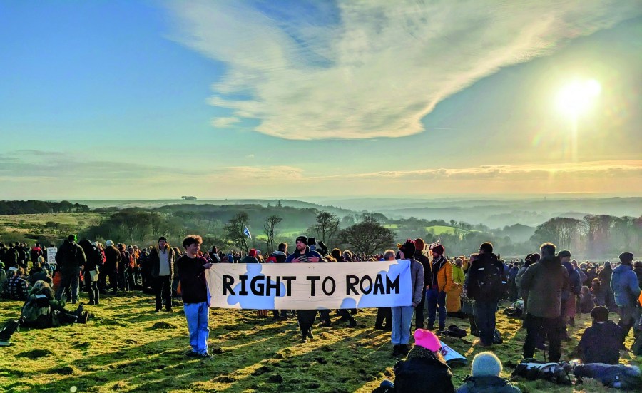 right to roam on Dartmoor