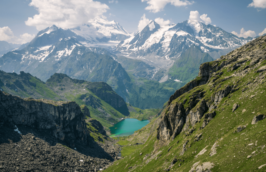 The Walkers' Haute Route in the Alps