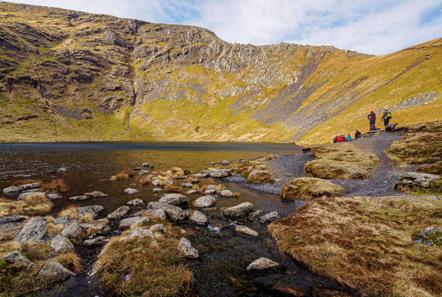 Scales Tarn below Blencathra