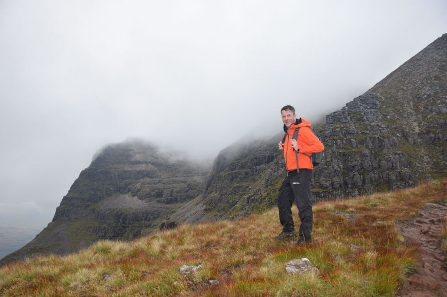 Descending Liathach