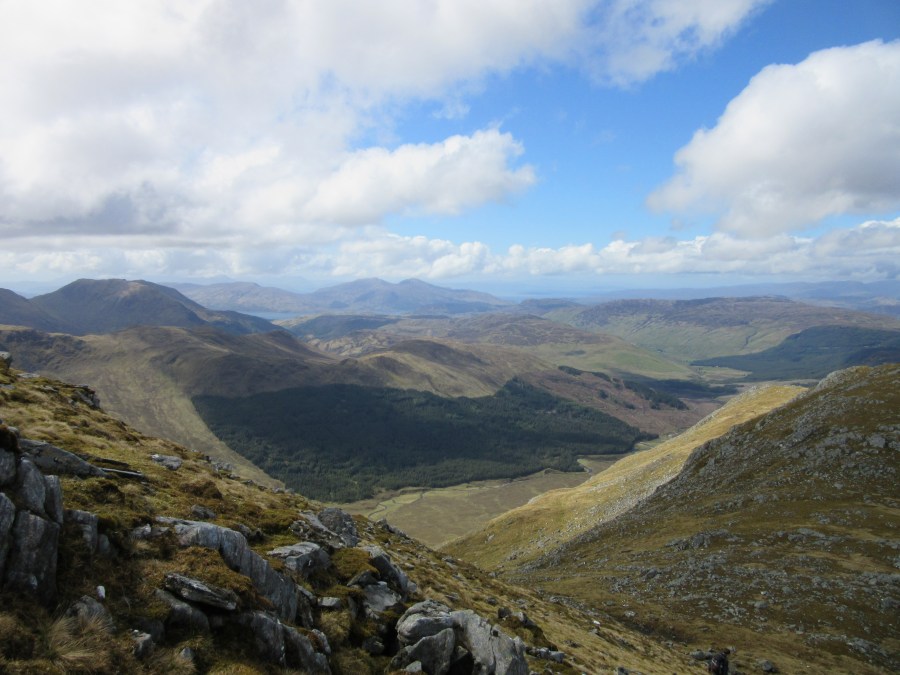 2 Views from descent of forcan Ridge