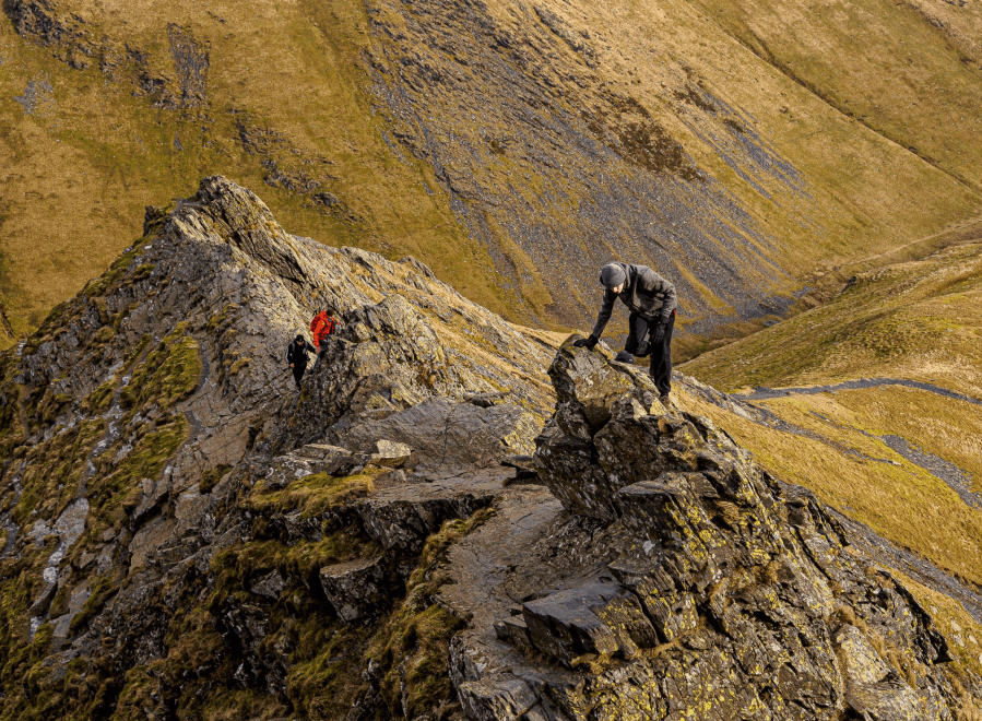 The Bad Step on Blencathra - Best scrambling routes