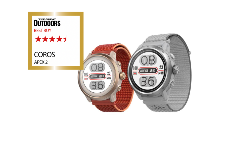 Two Coos Apex 2 GPS watches