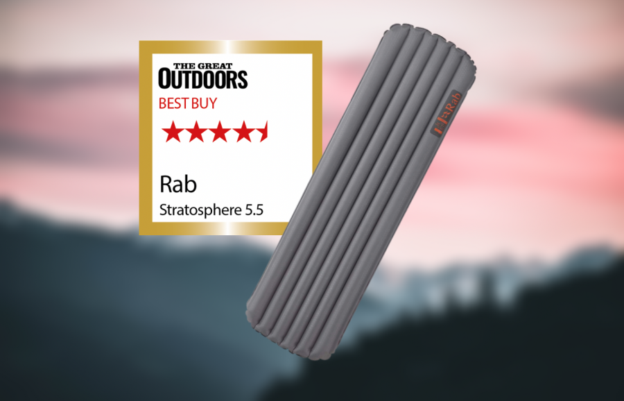 Rab Stratosphere 5.5 given the best buy award in our guide to sleeping mats 