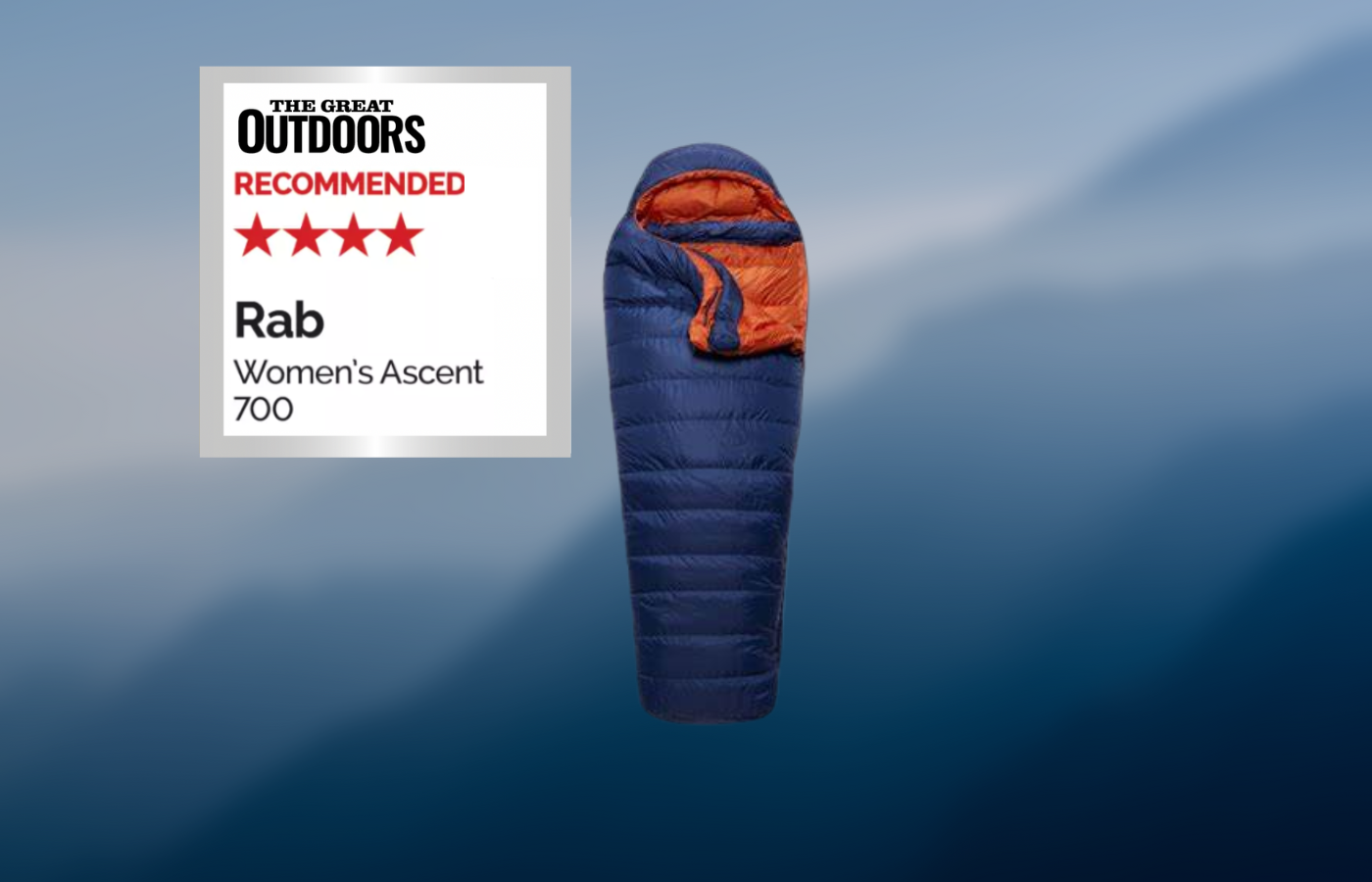 Ascent 700 Down Sleeping Bag (-9C)