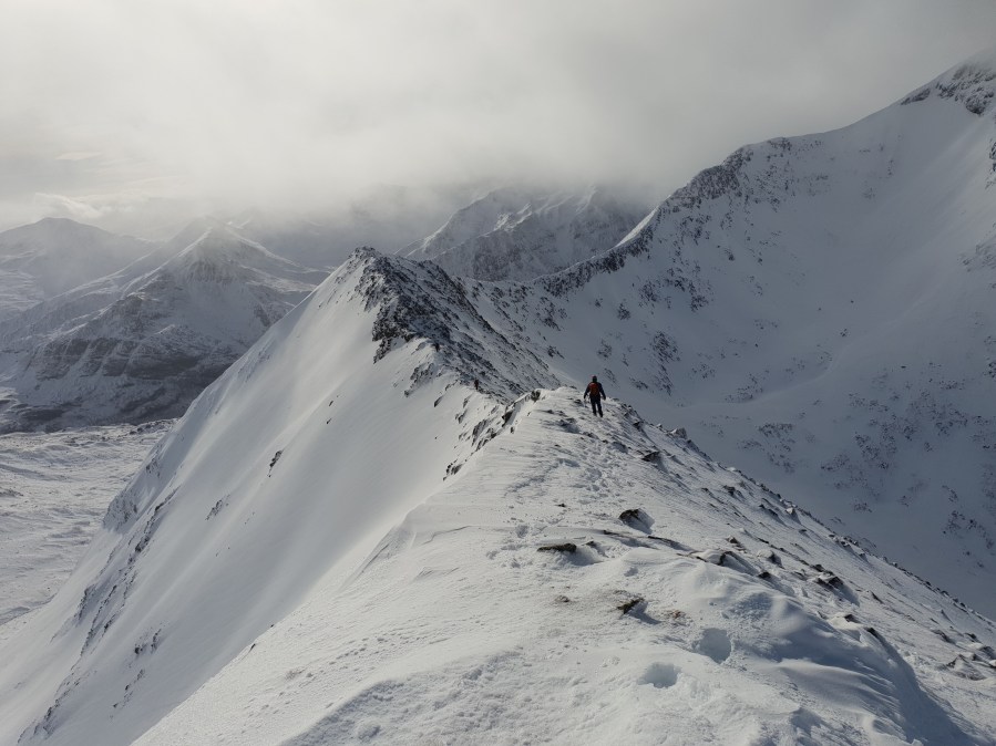 Scrambling along the CMD arete