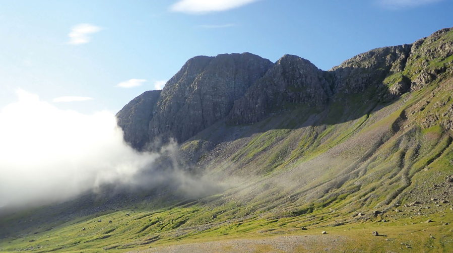 Mist Starting to Clear from Coire Lair 
