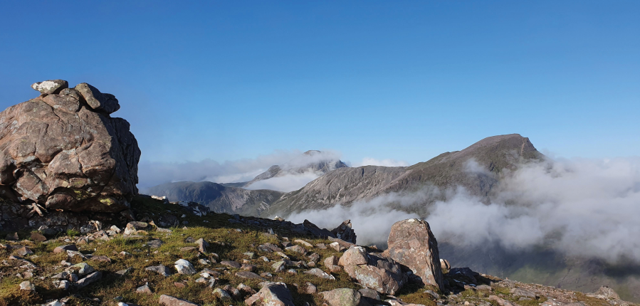 An Ruadh-Stac and Maol Cheann-Dearg from Sgorr Ruadh Inversion - Sgòrr Ruadh route