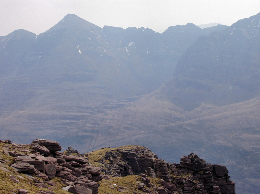 Liathach from Beinn Dearg